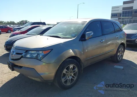 2007 Acura Mdx Technology Package from USA, damaged, VIN 2HNYD28357H547105